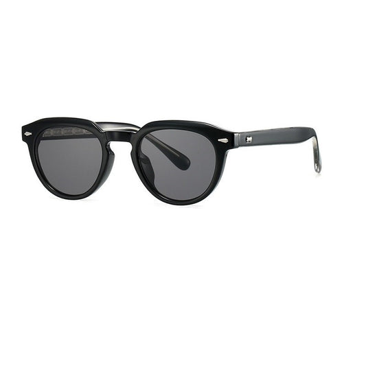 Unisex Luxury Round Sunglasses | Durable Metal Hinges