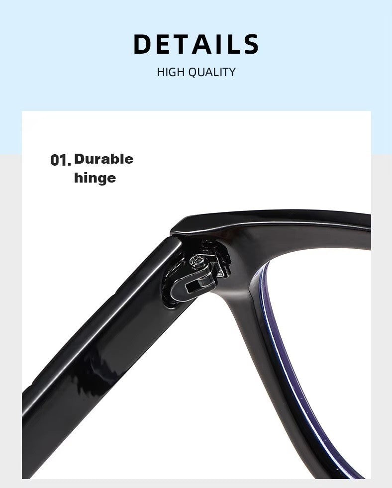 Square Glasses Anti Blue Light Blocking Computer Gaming Eyewear Unisex