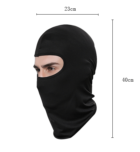 Balaclava Full Face Mask Men Women Cycling Ski Winter Warm Neck Black Motorbike