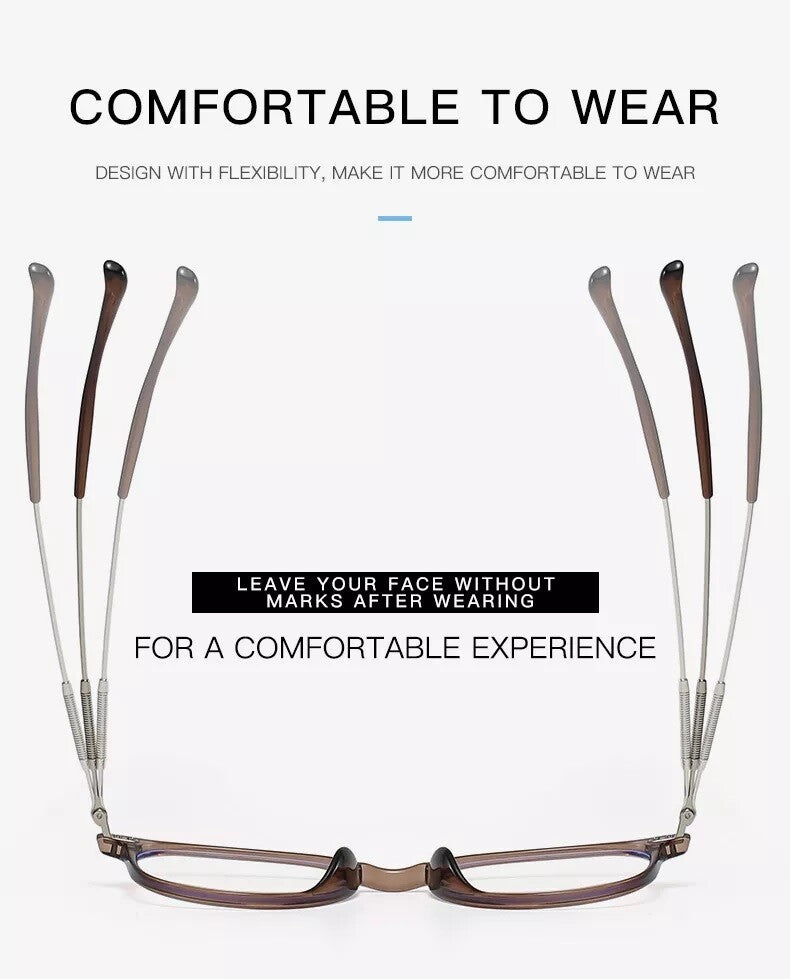 Fashion Glasses Classic Unisex Blue Light Blocking Eyeglasses Frames UK