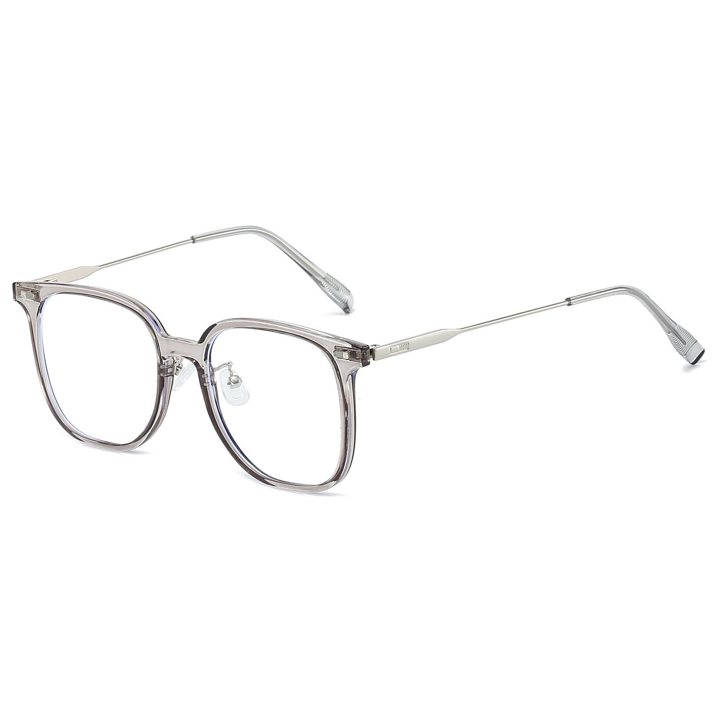 Black Round Unisex Blue Light Blocking Glasses