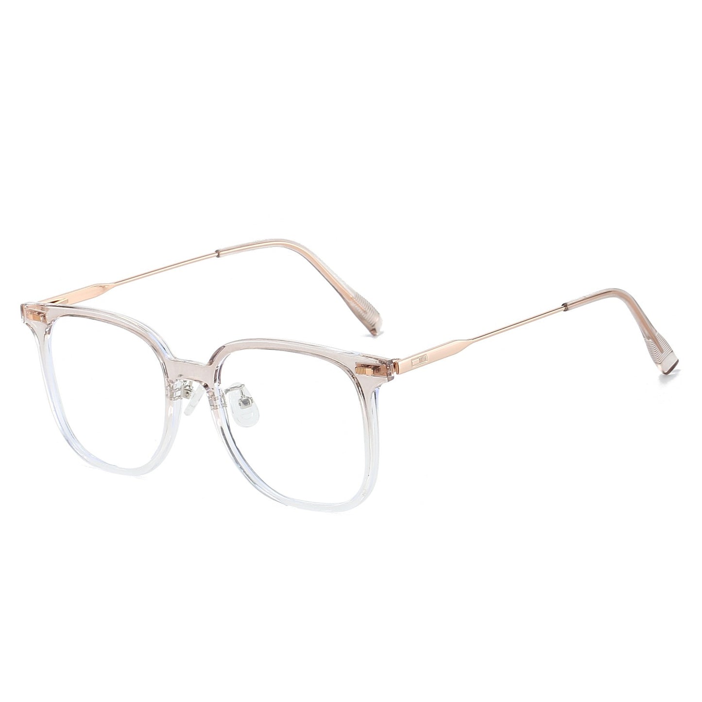 Black Round Unisex Blue Light Blocking Glasses