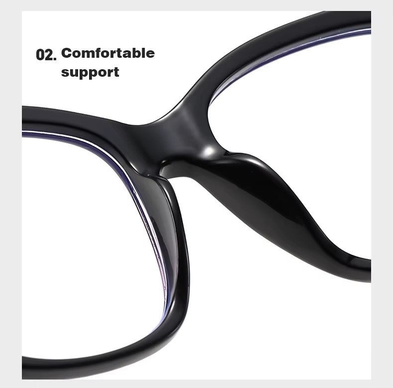 Square Glasses Anti Blue Light Blocking Computer Gaming Eyewear Unisex