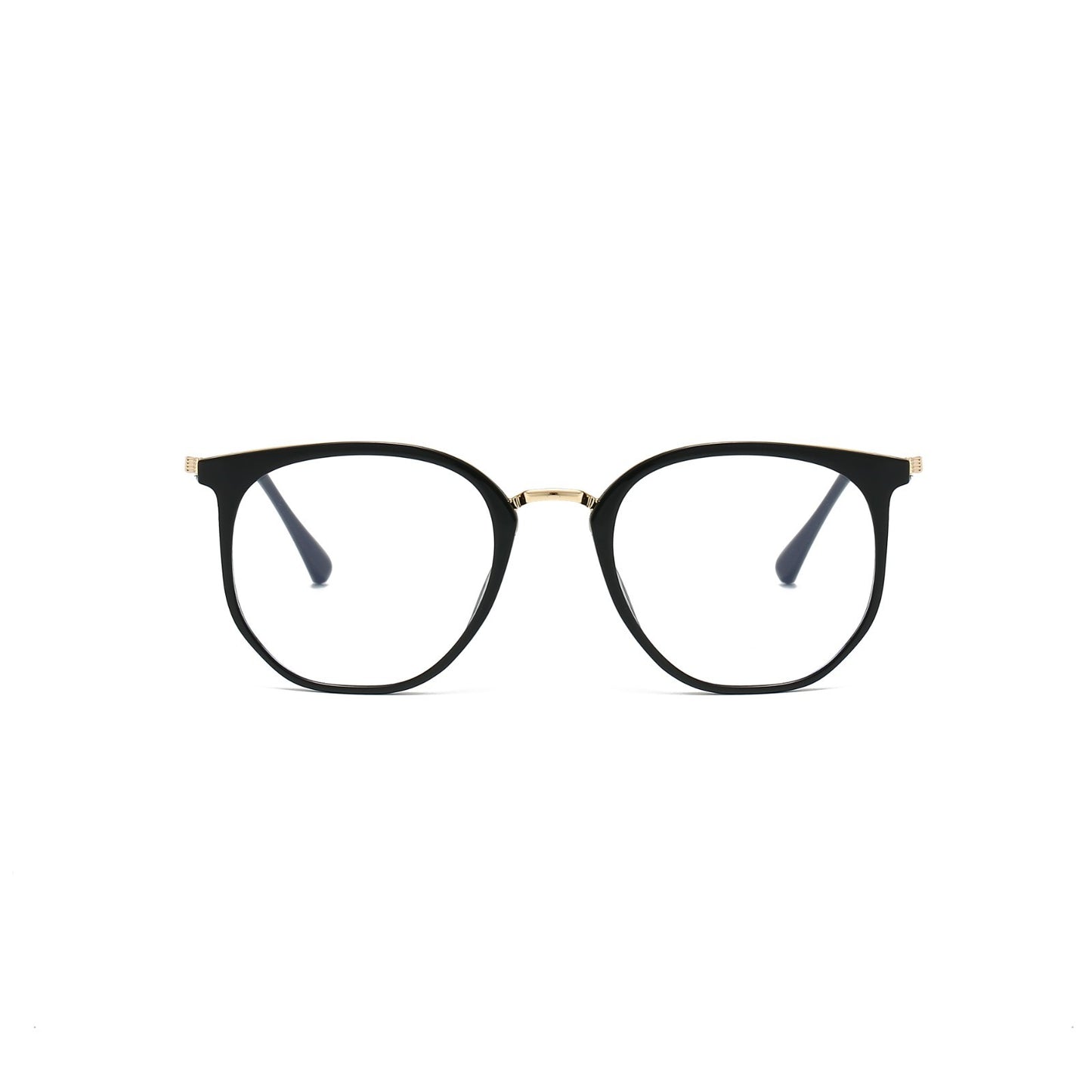 Round Metal Blue Light Blocking Glasses – Anti-Glare Computer Glasses