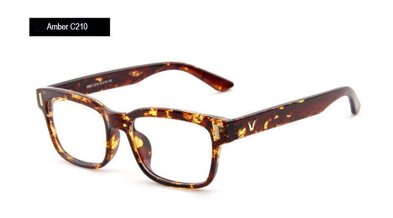 Hot Fashion Mens Womens Retro Clear Lens Glasses Frame Eyewear Unisex - Black
