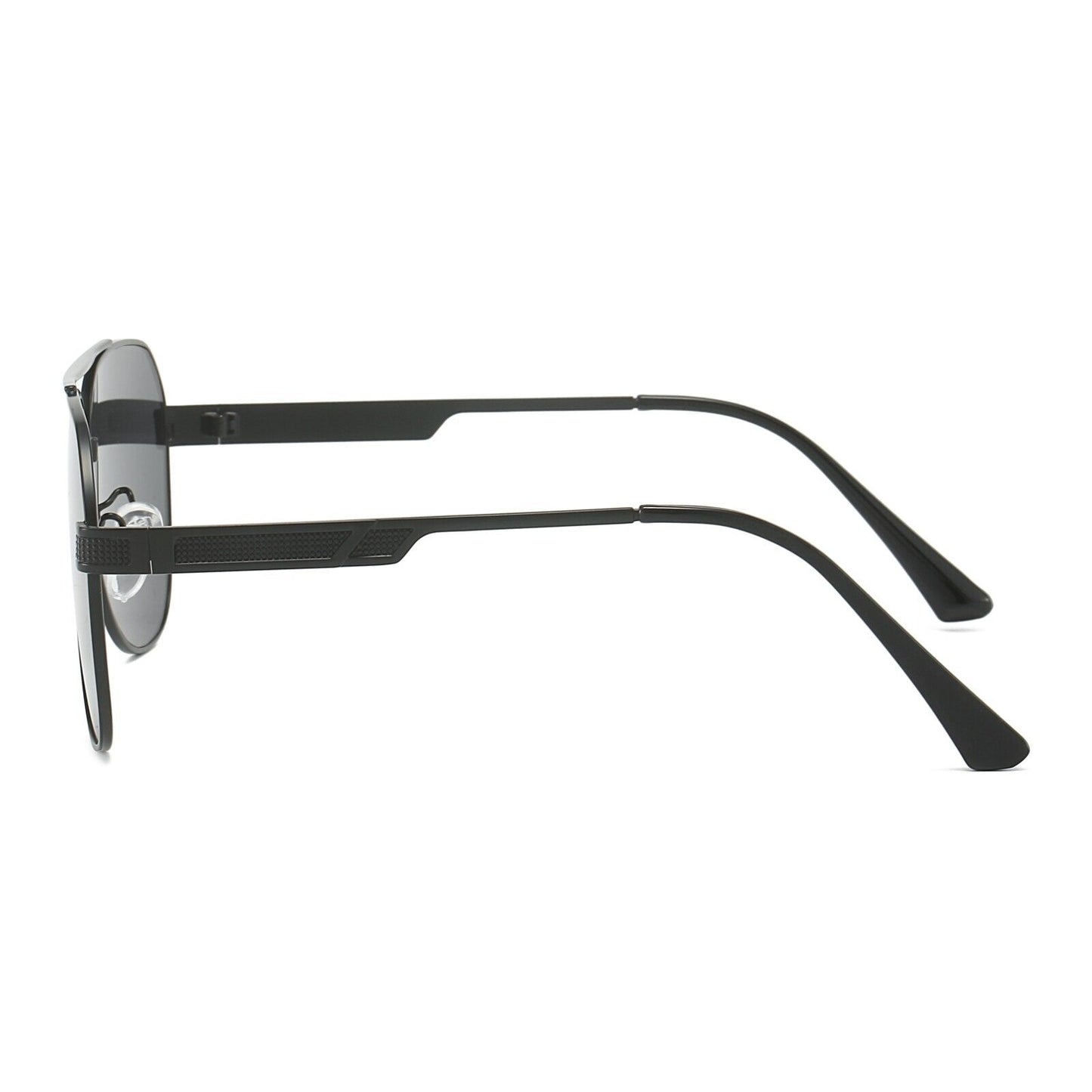 Classic Women' Men' Metal Frame Double Beam Shades Anti-UV400 Sunglasses