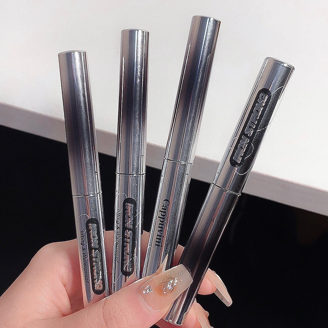 Cappuvini Mini Black Mascara Lengthening Waterproof Thin Brush Curl Ultra UK