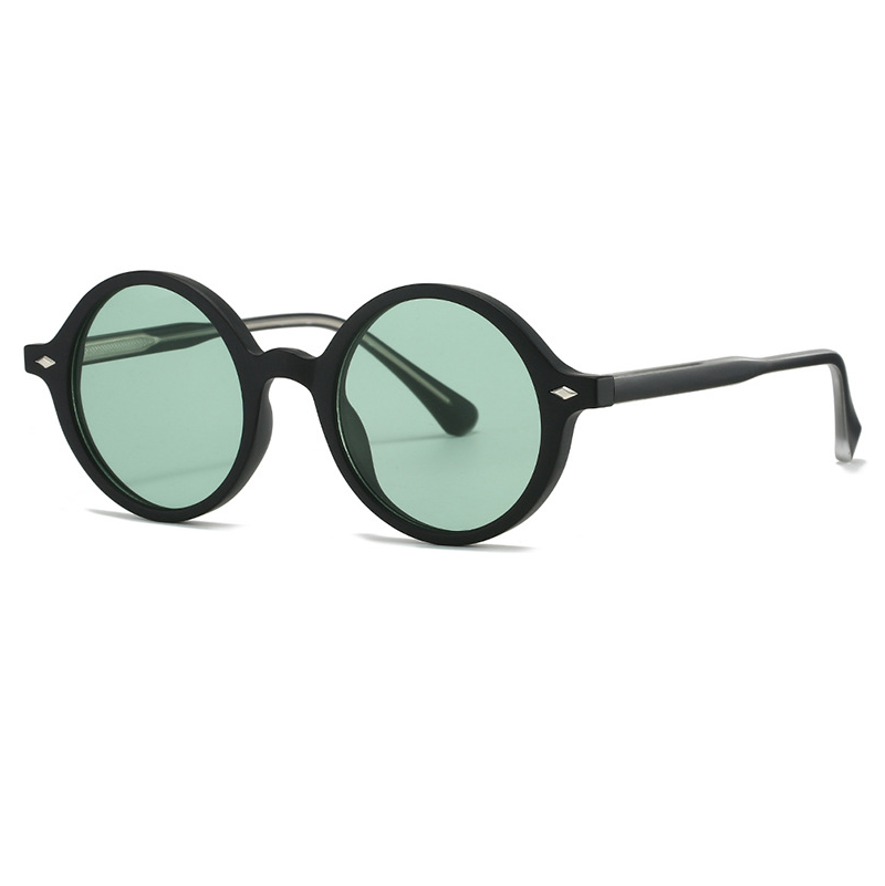 Metal Hinge Round Sunglasses | Unisex Retro Eyewear