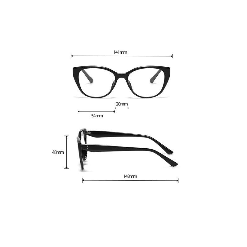 Cat Eye Blue Light Blocking Glasses – Stylish Computer Eyewear