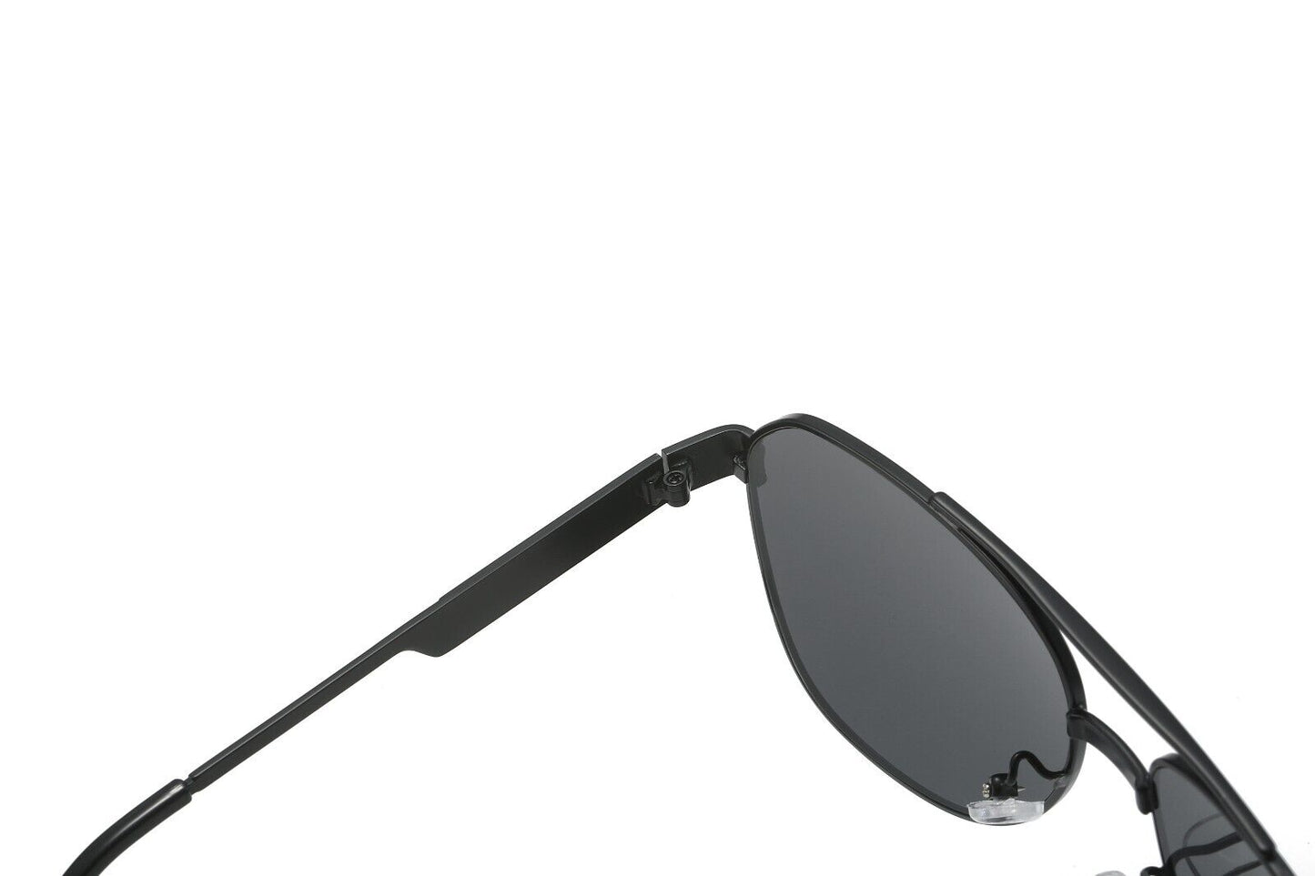 Classic Women' Men' Metal Frame Double Beam Shades Anti-UV400 Sunglasses