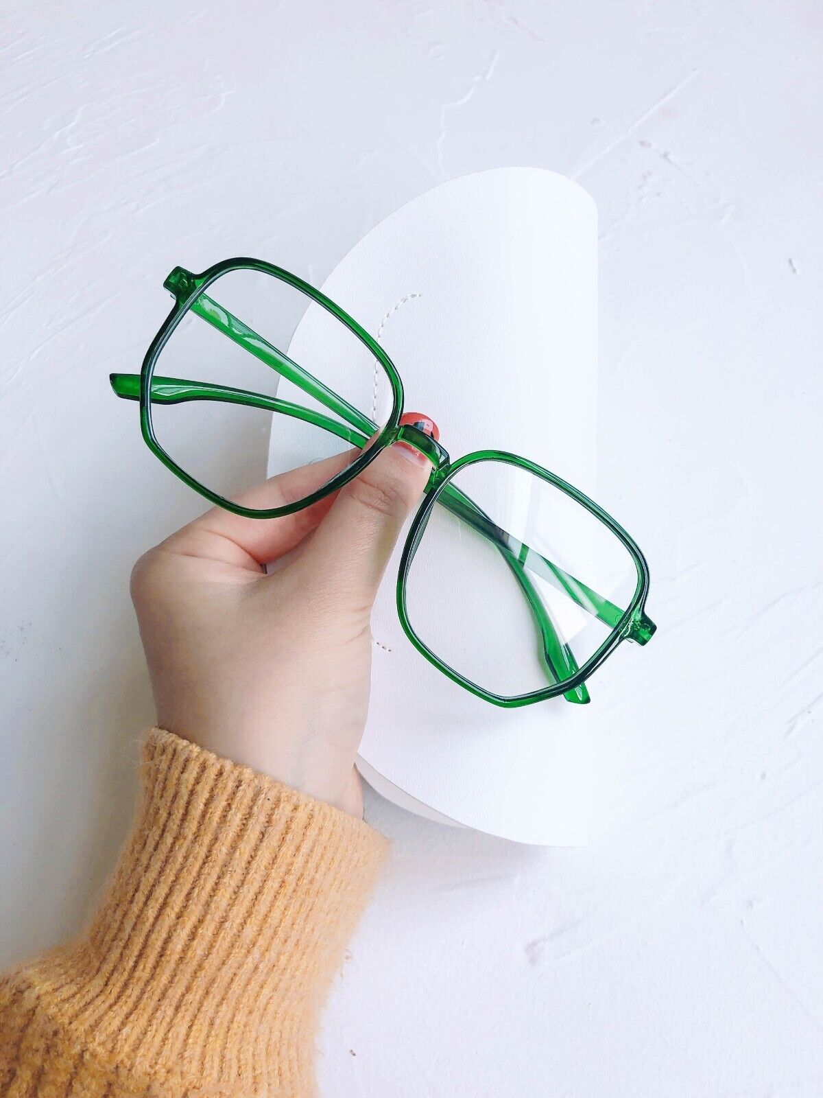 Large Oversized New Fashion Instagram TikTok Trend Polygon Glasses Unisex UK