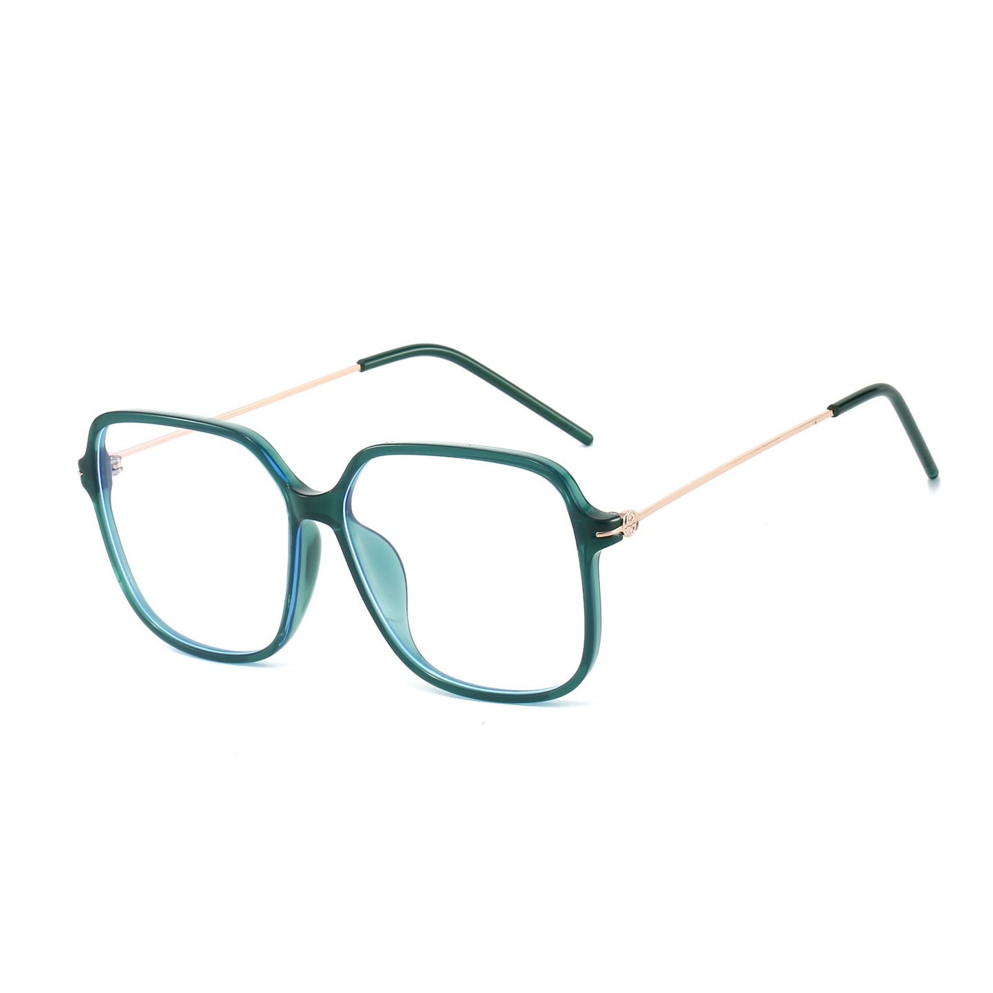Square Blue Light Blocking Glasses Stylish Anti-Glare Eyewear for Men and Women