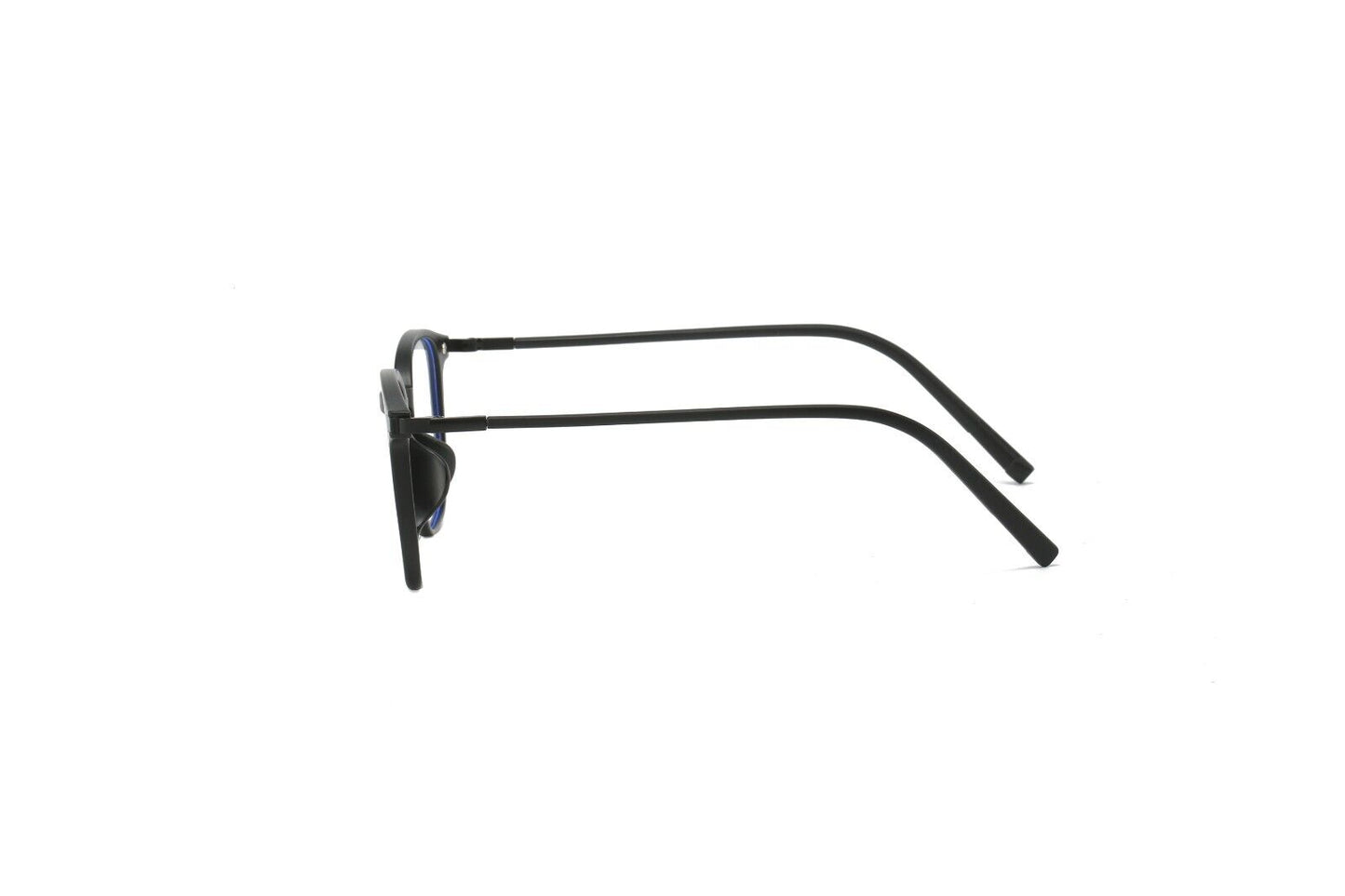 Unisex Round Anti Blue Light Blocking Glasses - Trendy Eye Protection UK Glasses