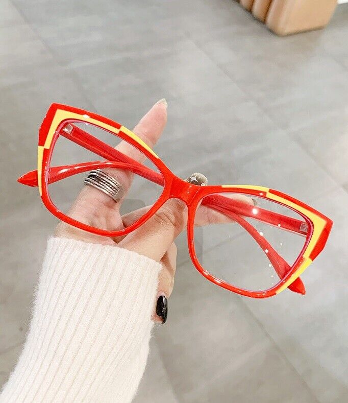 Stylish Cat Eye Anti Blue Light Blocking Glasses - Protect Your Eyes in Style!
