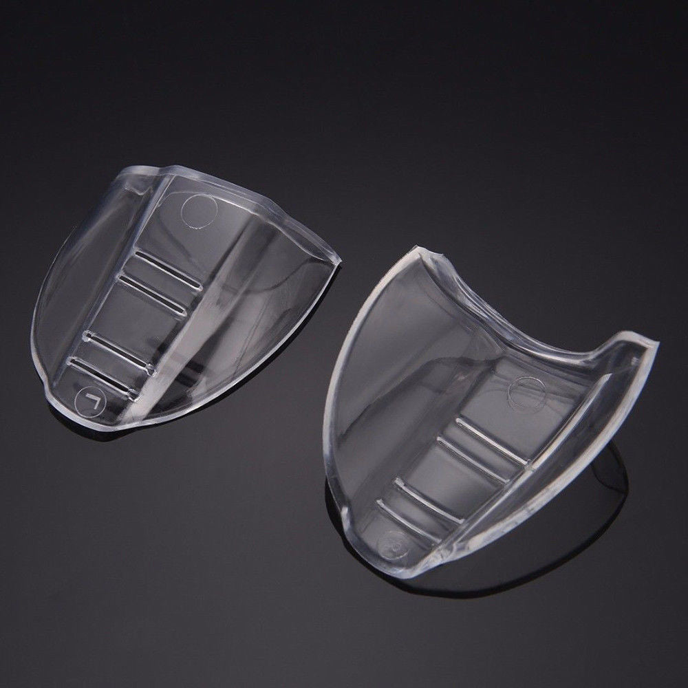 Universal Flexible Protective Clear Cover Side Shields Flap Side For Eye Glasses