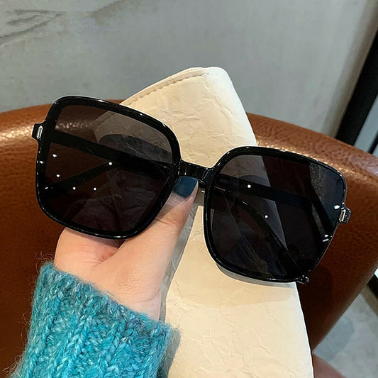 Women Big Frame Sunglasses Ladies Fashion Eyewear Brand Designer Retro