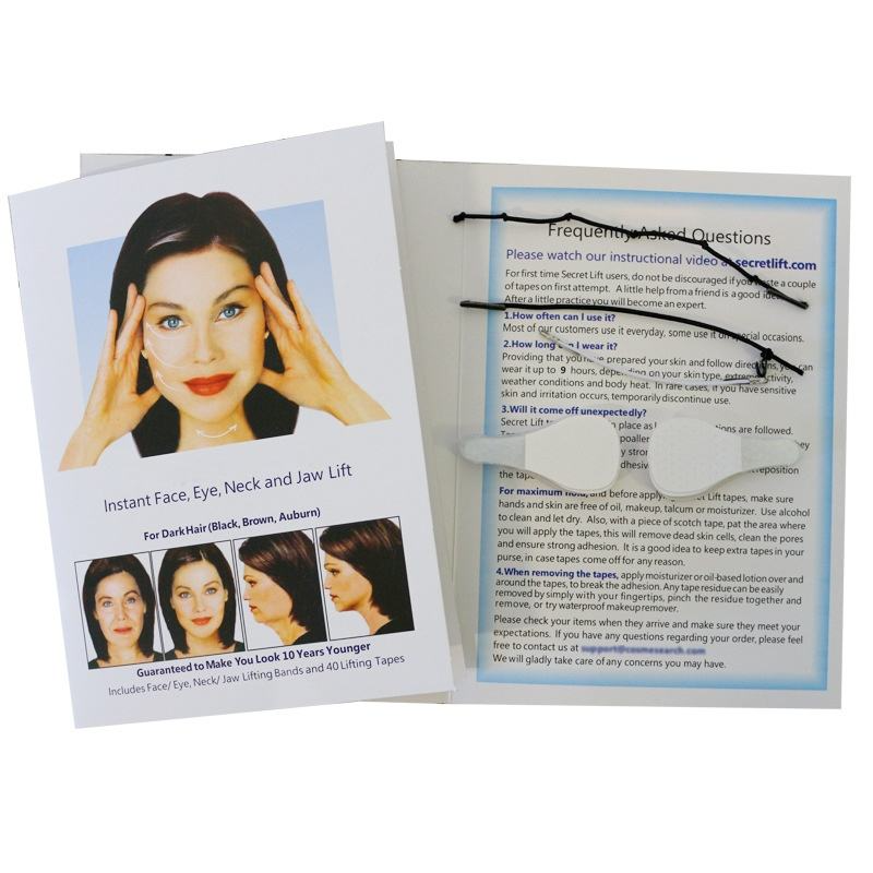 40x Instant Face,Neck and Eye Lift Neck Lift Facelift Tapes Bands Secret Lift