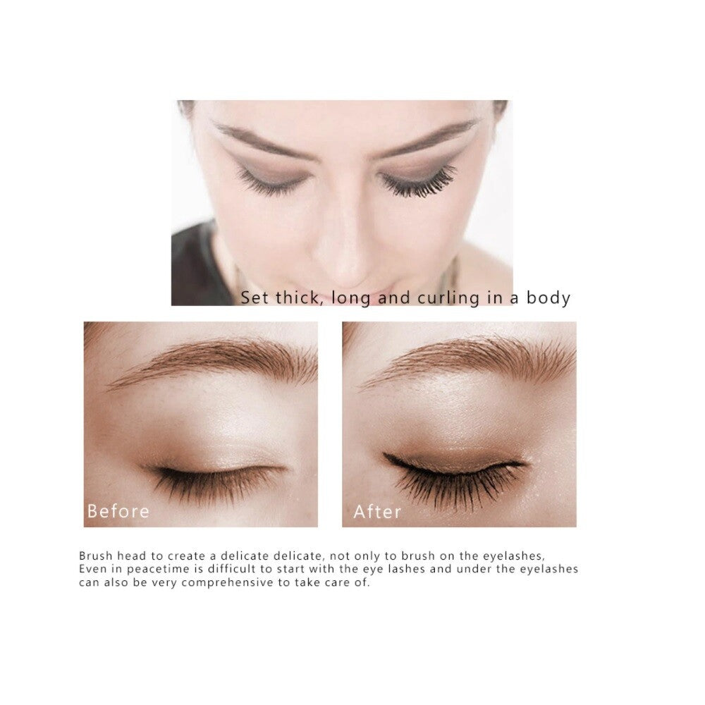Curling Fine Mini Mascara Long Lasting Skinny Micro-Cara 2.5mm Thin Brush