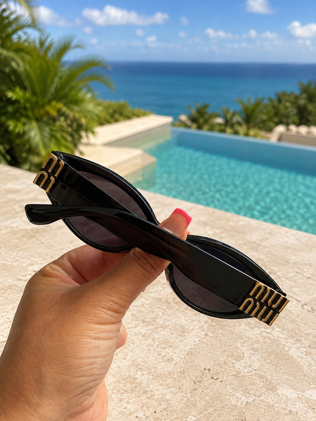 Glasses Stylish Fashion Designer Women Men Sunglasses Cute Oval Trending Shades