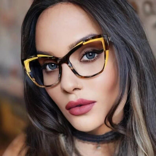 Stylish Cat Eye Anti Blue Light Blocking Glasses - Protect Your Eyes in Style!