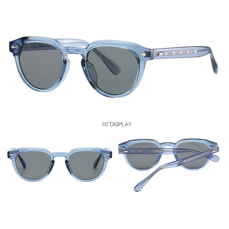 Unisex Luxury Round Sunglasses | Durable Metal Hinges