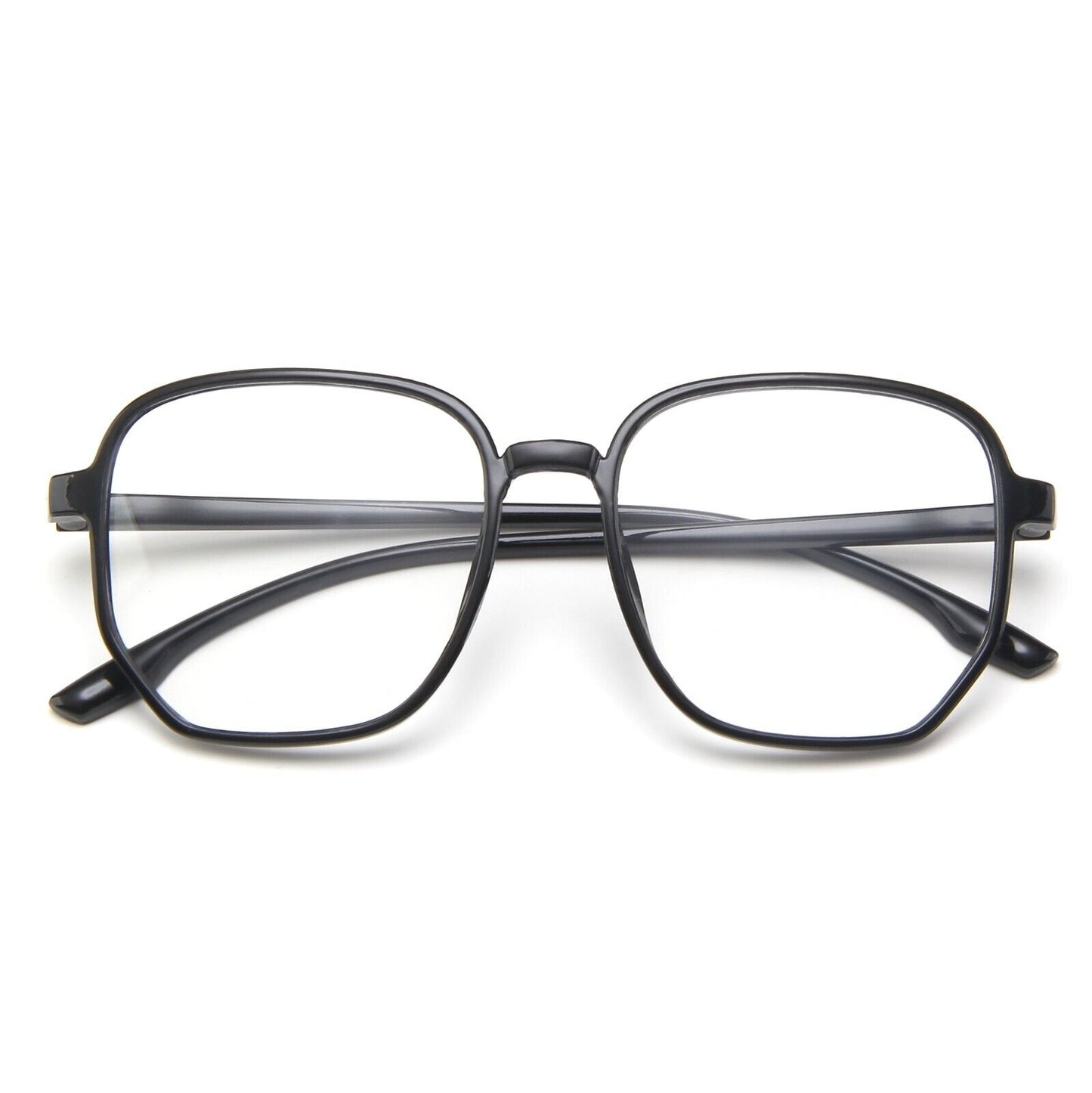 Large Oversized New Fashion Instagram TikTok Trend Polygon Glasses Unisex UK
