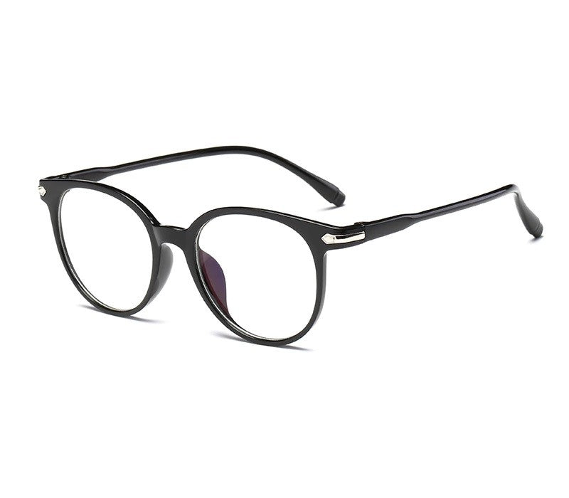 Gaming Glasses Blue Light Blocking Computer Round Vintage Eye wear Geek Anti UV
