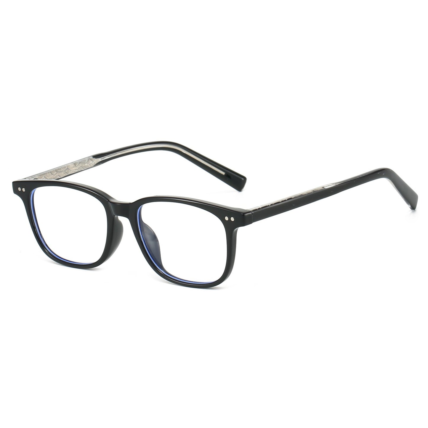 Square Glasses Men Women Anti Blue Light Blocking Clear Lens Fashion Frame