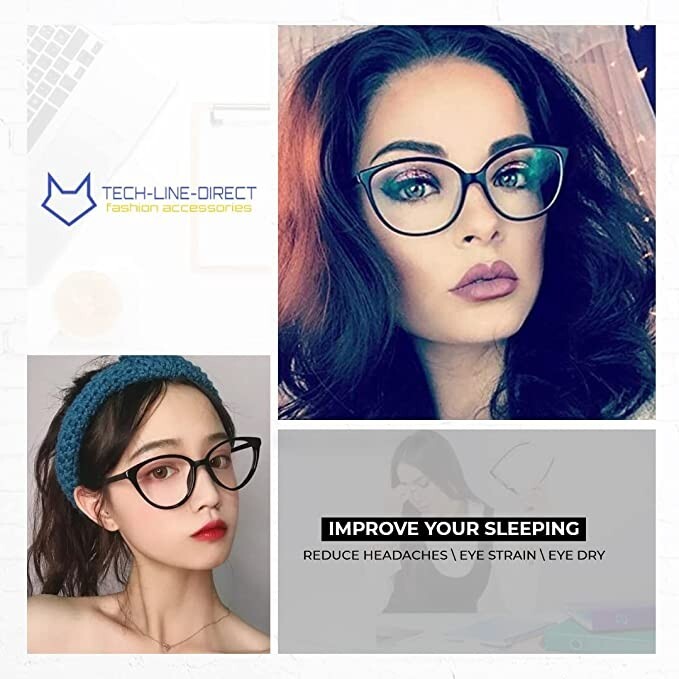 Gaming Glasses Blue Light Blocking Computer Smart Phone Eyewear Gamer Anti UV