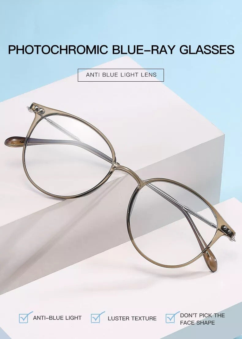 Fashion Glasses Classic Unisex Blue Light Blocking Eyeglasses Frames UK