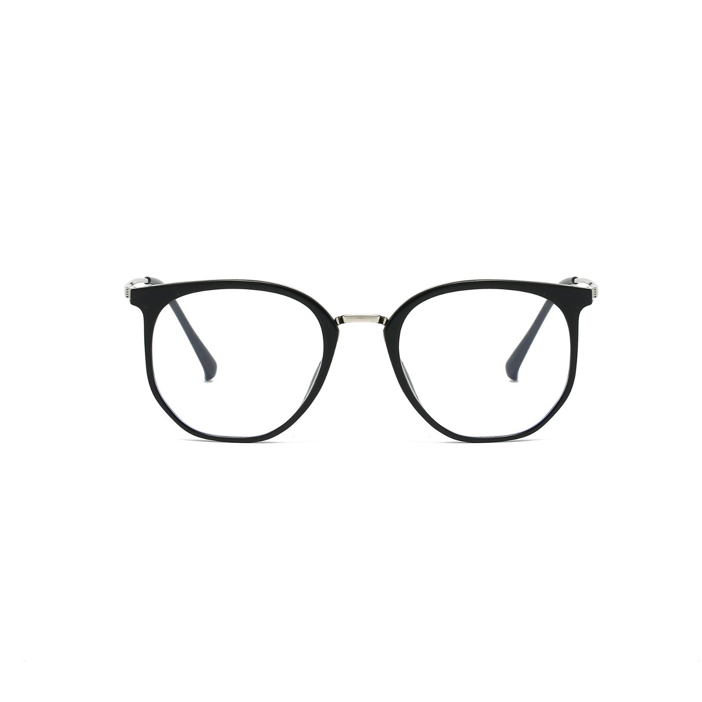 Round Metal Blue Light Blocking Glasses – Anti-Glare Computer Glasses