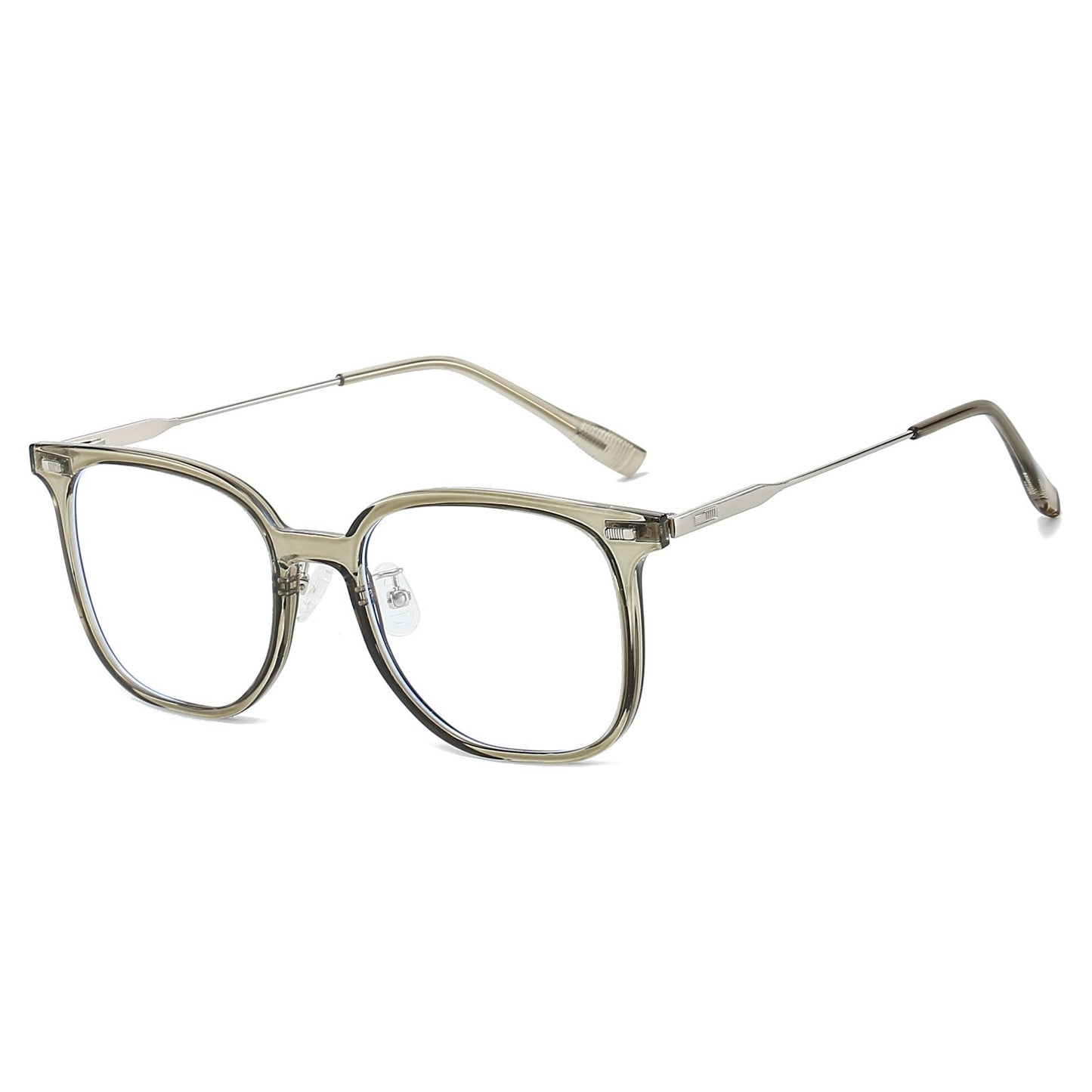 Black Round Unisex Blue Light Blocking Glasses