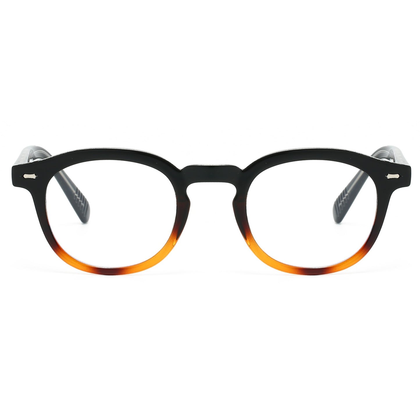 Unisex Round Blue Light Blocking Glasses – Anti-Glare Computer Glasses