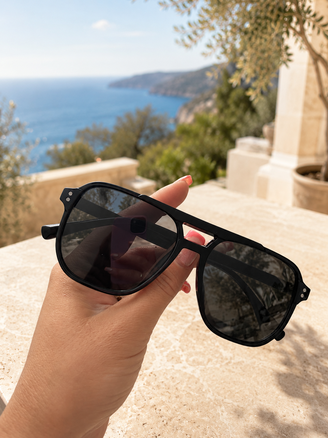 Unisex Black UV400 Fashion Designer Style Sunglasses UV400 Driving Glasses UK