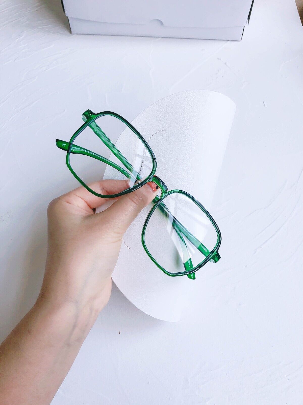 Large Oversized New Fashion Instagram TikTok Trend Polygon Glasses Unisex UK