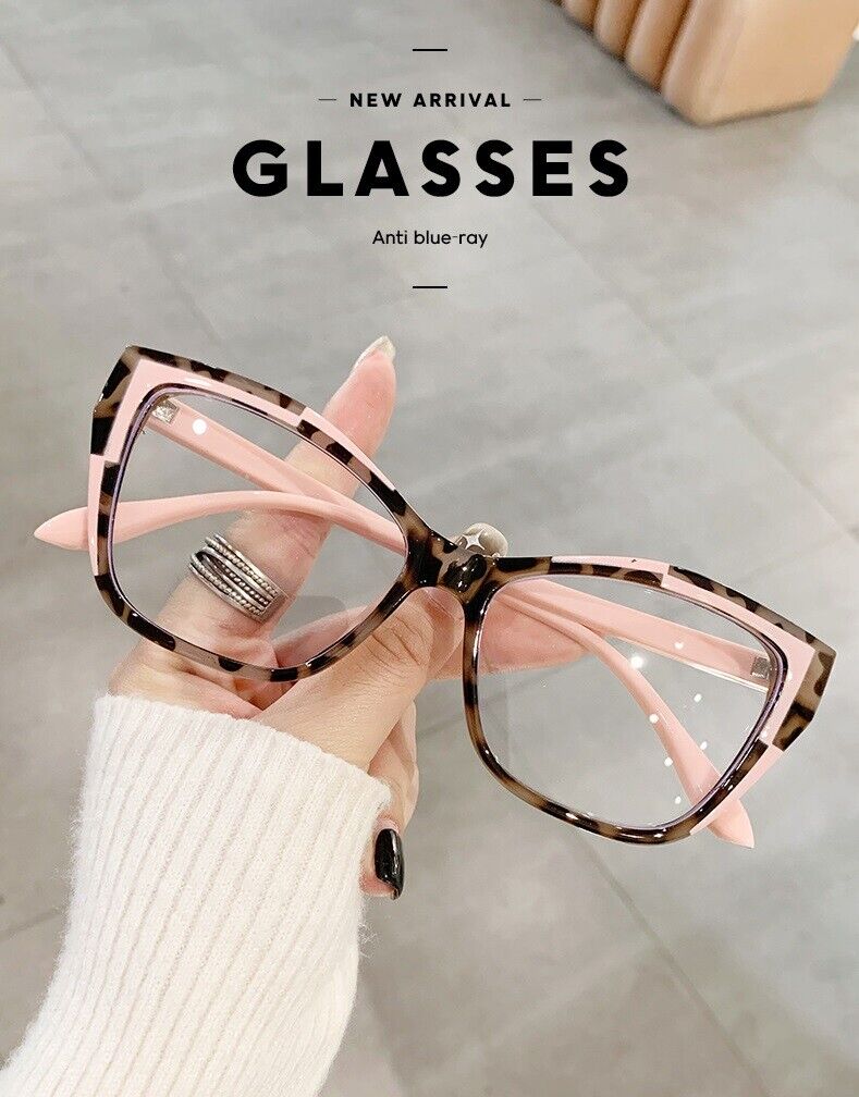 Stylish Cat Eye Anti Blue Light Blocking Glasses - Protect Your Eyes in Style!