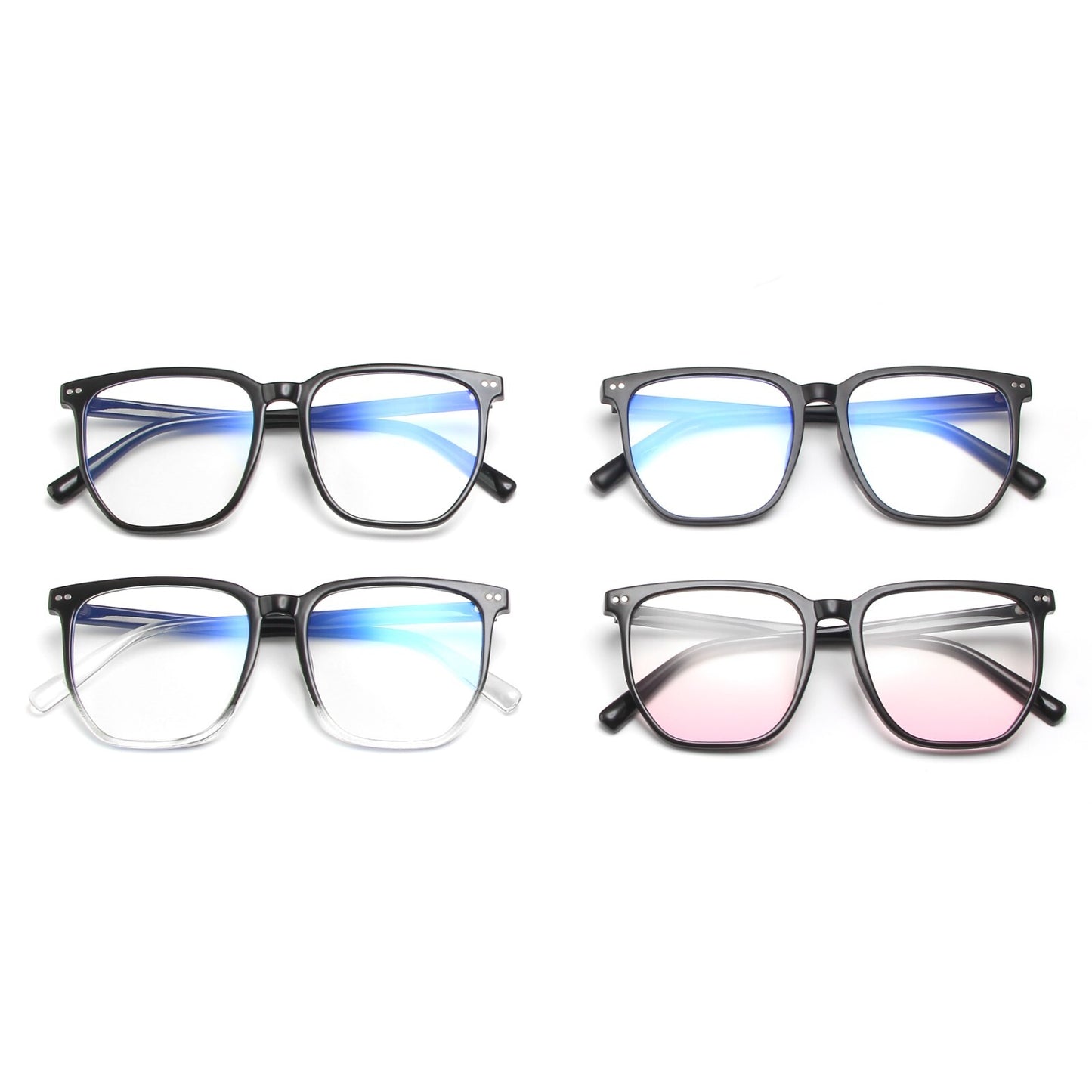 Accessories Fashion Anti-blue Light GlassesTR90 Frame Lightweight Square Unisex