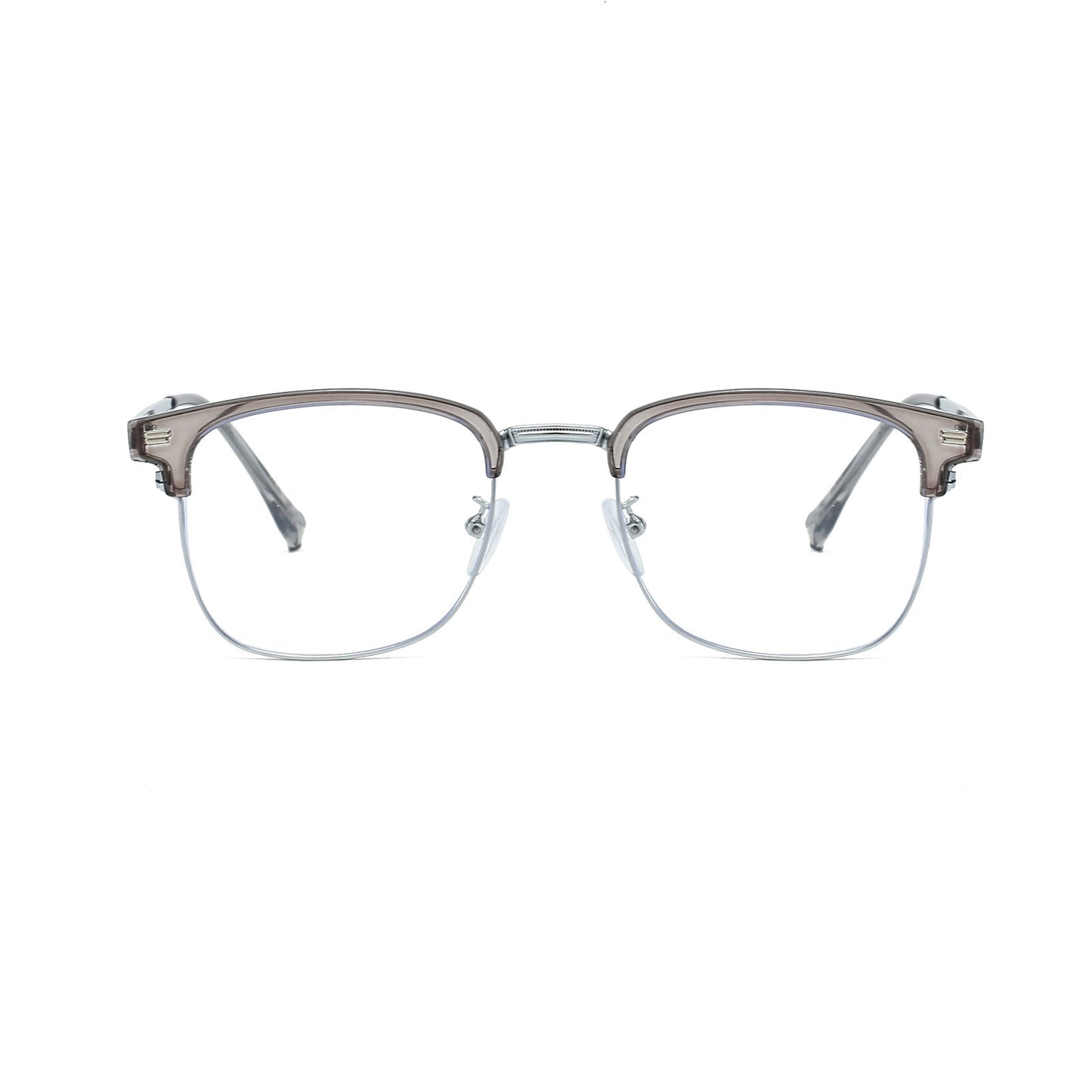 Unisex Metal Square Anti Blue Light Glasses – Eye Protection for Screens