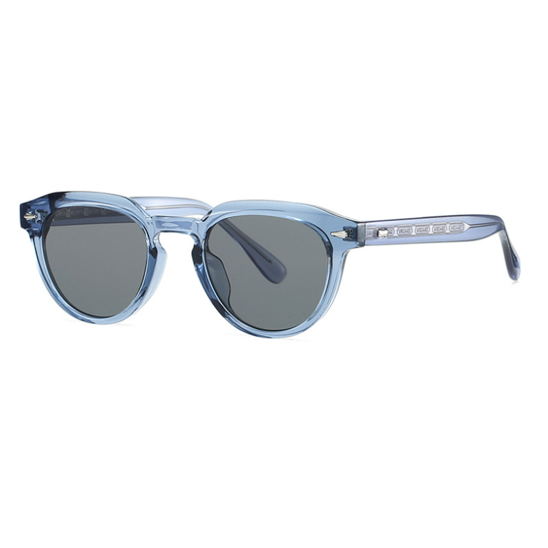 Unisex Luxury Round Sunglasses | Durable Metal Hinges