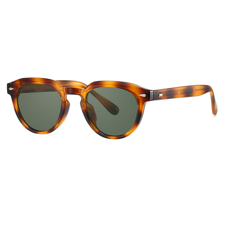 Unisex Luxury Round Sunglasses | Durable Metal Hinges