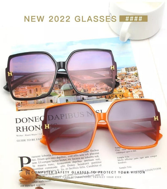 New Women's Sunglasses Oversized Style Trendy Large Square Frame
