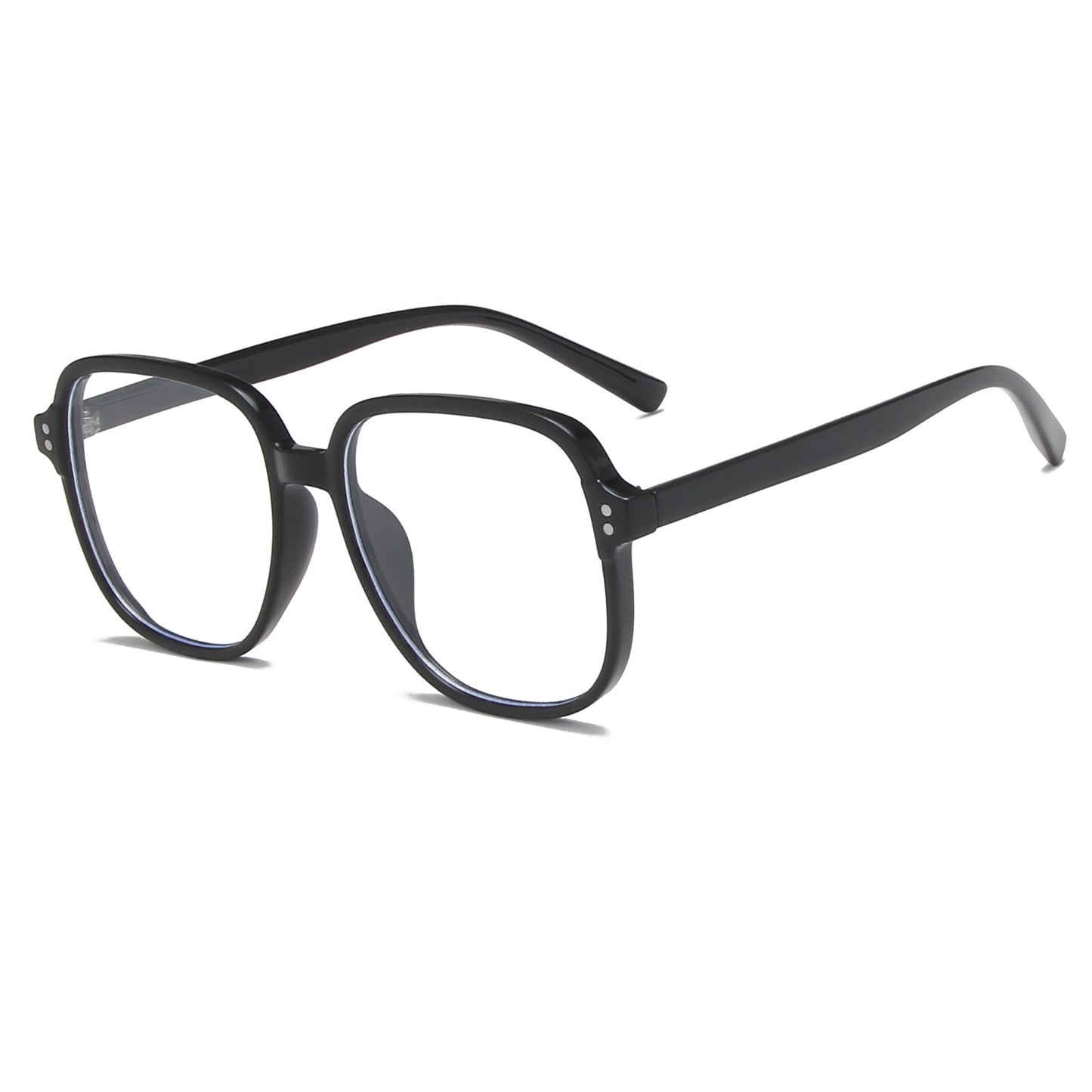 Large Square Frame Oversized Frame Clear Lens Nerd Geek Glasses