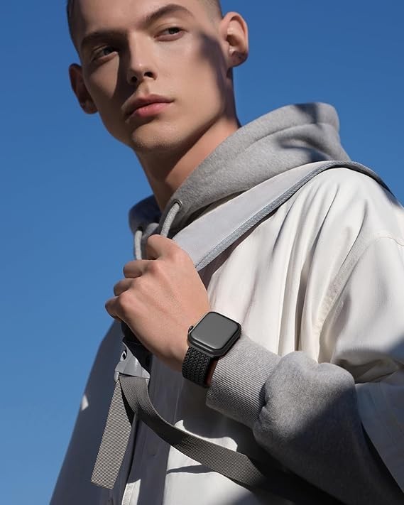 Braided Solo Loop Band for Apple Watch Ultra 2 & Series 11/10/9/8/7/SE – 40-46mm