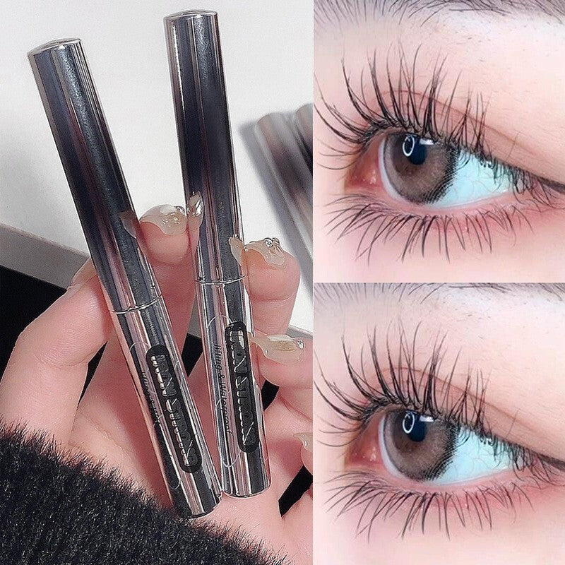 Cappuvini Mini Black Mascara Lengthening Waterproof Thin Brush Curl Ultra UK