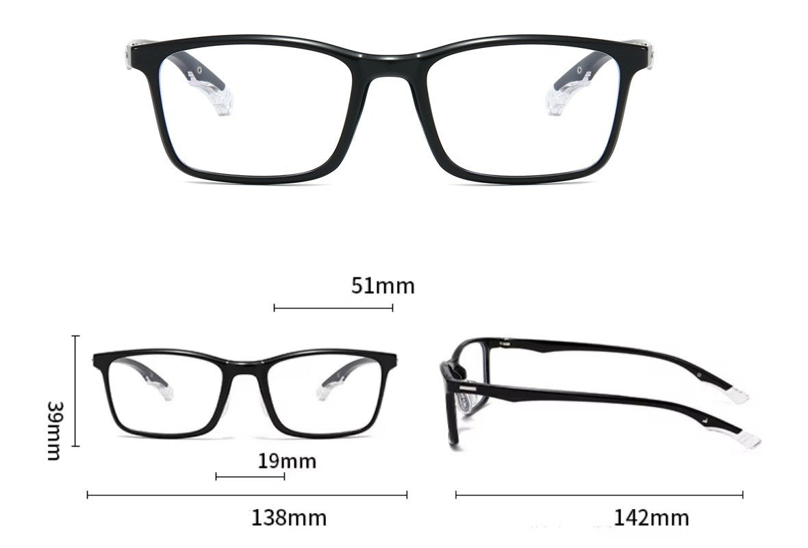 TR90 Anti Blue Light Computer Blue Light Blocking Fullrim Optical Frames Glasses