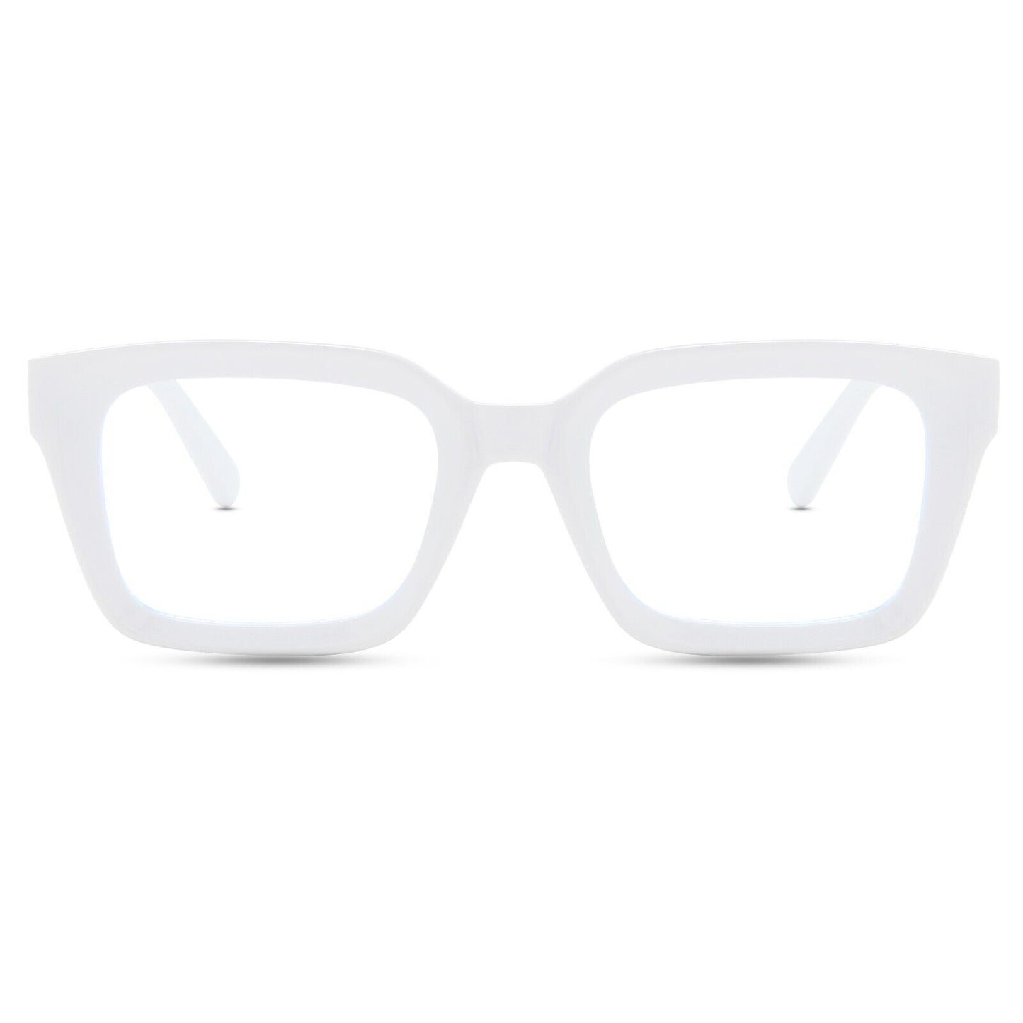 Mens Womens Retro Clear Lens Glasses Frame Hot Fashion Square Eyewear Unisex UK