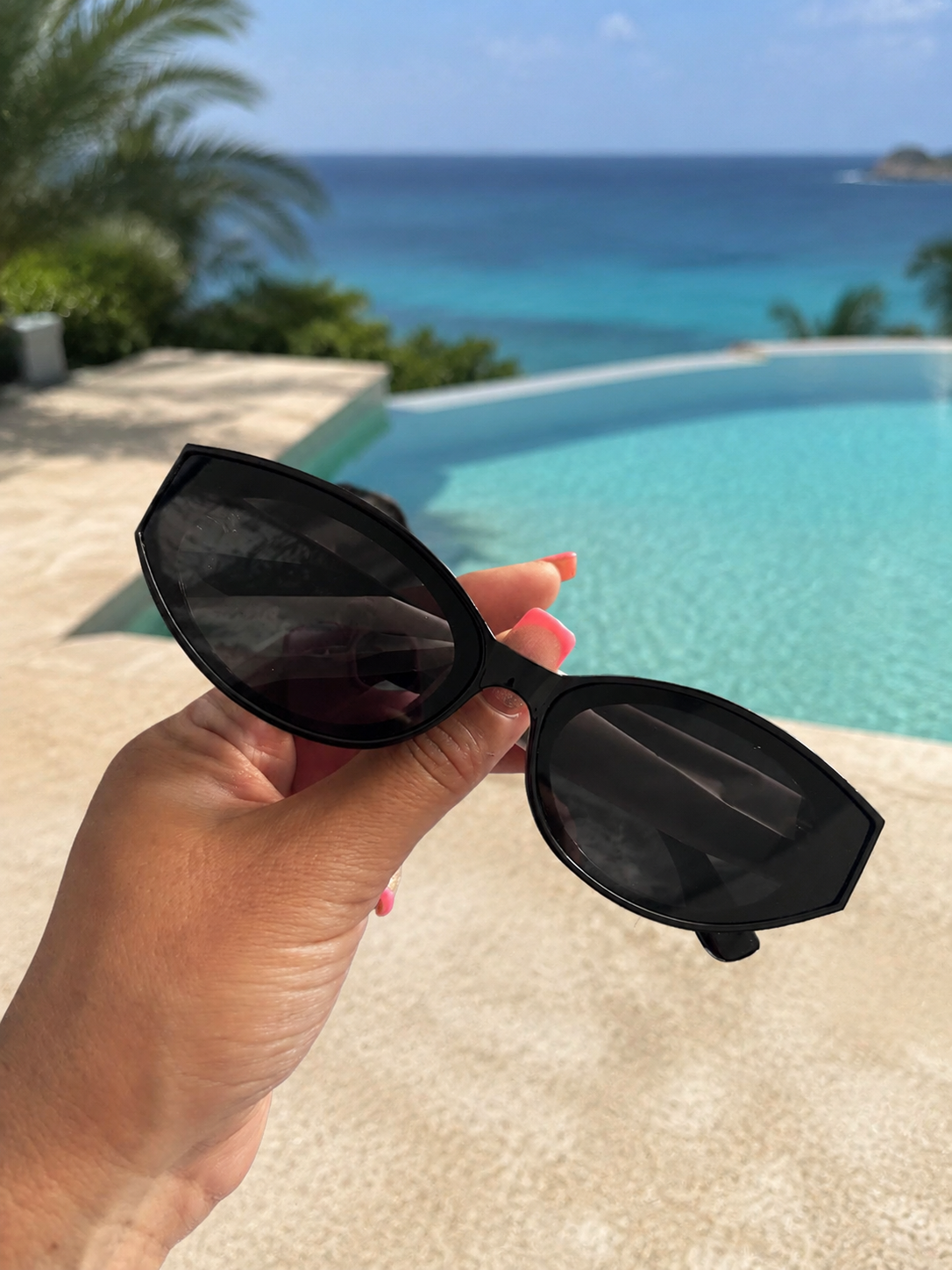 Glasses Stylish Fashion Designer Women Men Sunglasses Cute Oval Trending Shades