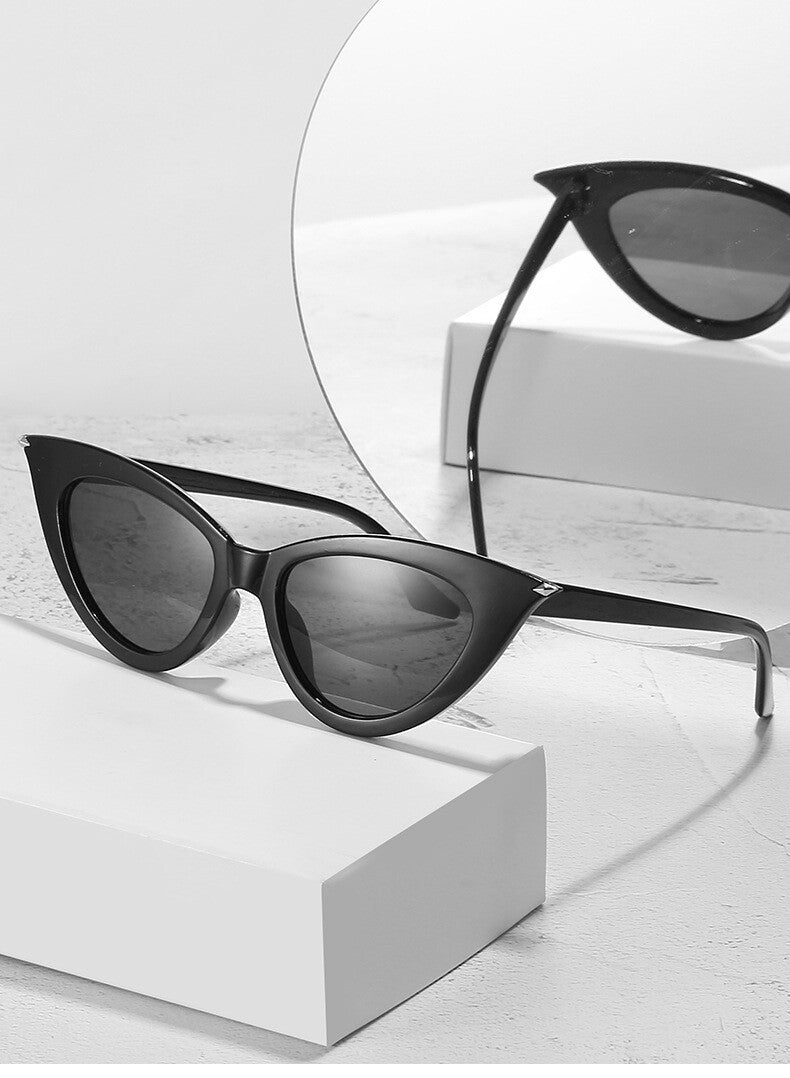 Vintage Retro Cat Eye Sunglasses Womens Fashion Eyewear Shades Eye Glasses UK