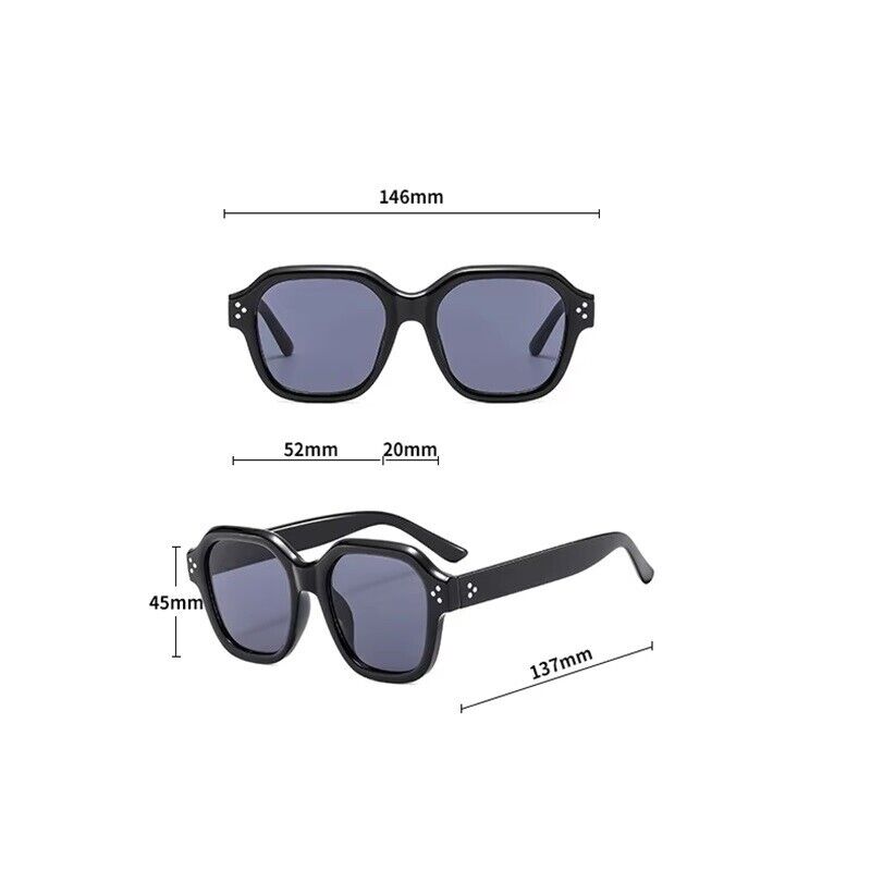 Retro Candy Color UV400 Eyewear Sun Glasses Women's Sunglasses Men's Shades