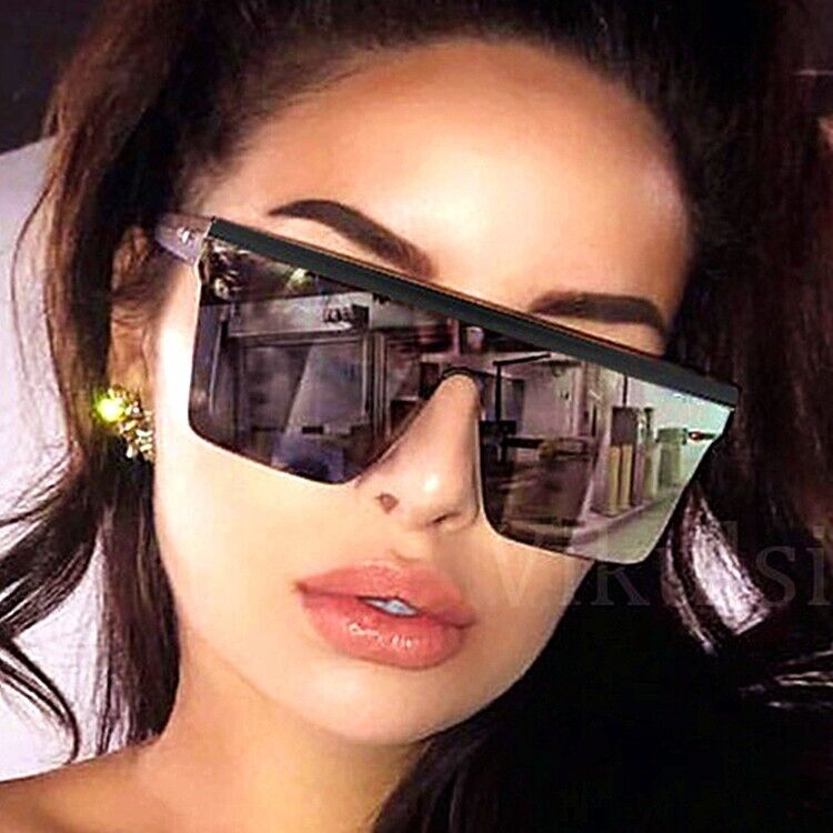 Large Oversized Ladies Women Sunglasses Desinger Big Frame Retro Vintage Fashion
